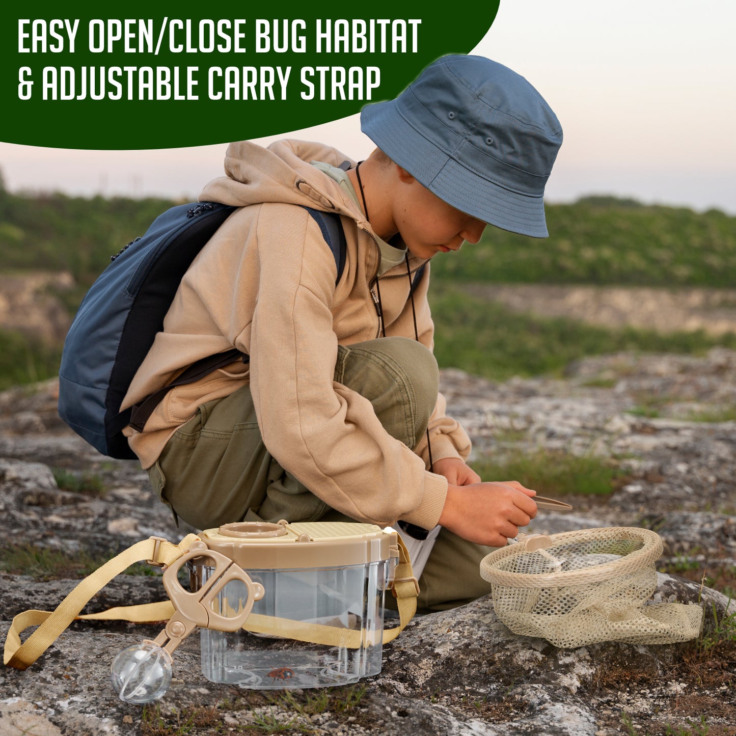 Butterfly & Insect Catching Kit – Outdoor Exploration Set for Kids